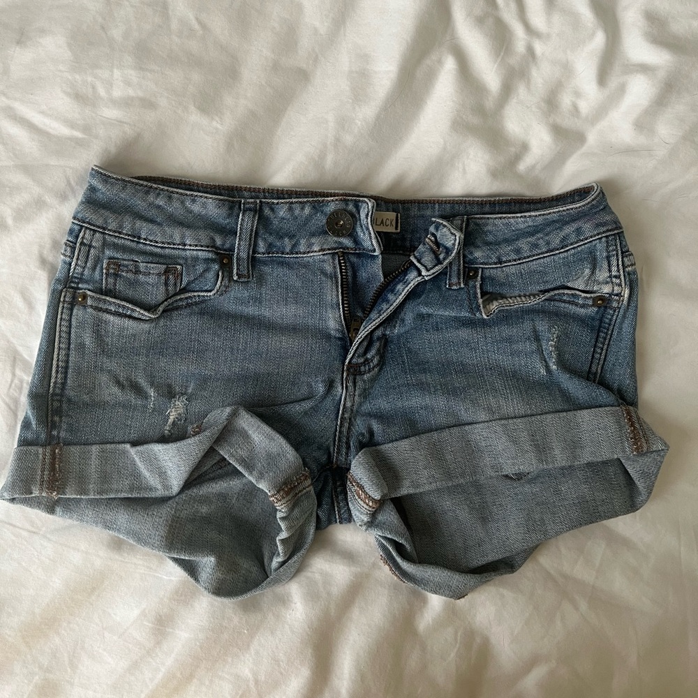 Bullhead Black denim shorts size: 1